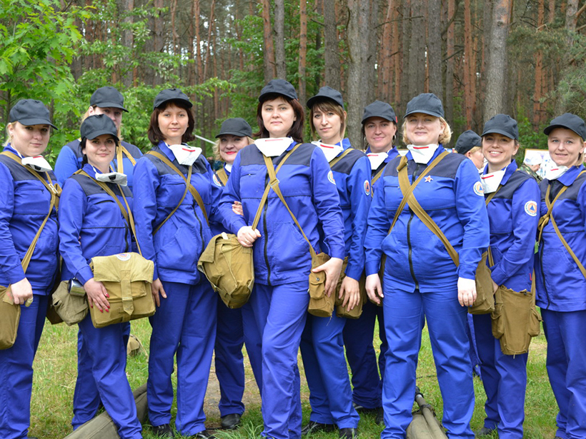 соревнования санитарных дружин Солигоск