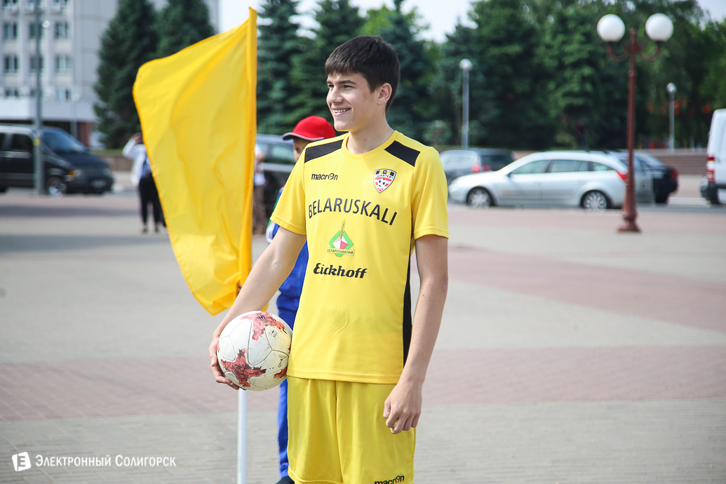 шествие спортсмены Солигорск