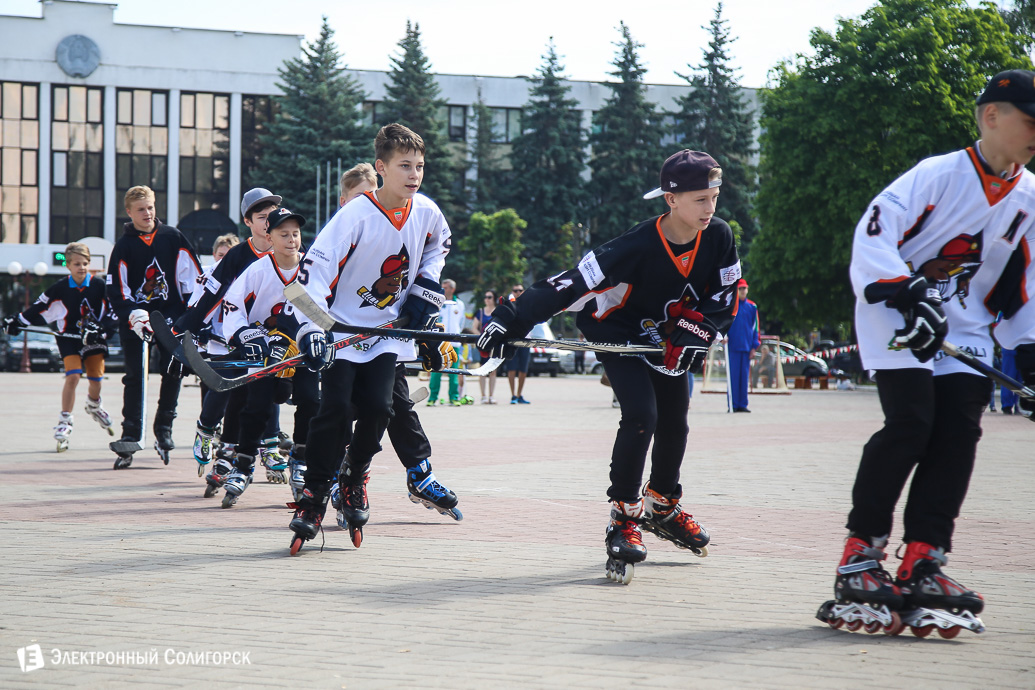 шествие спортсмены Солигорск