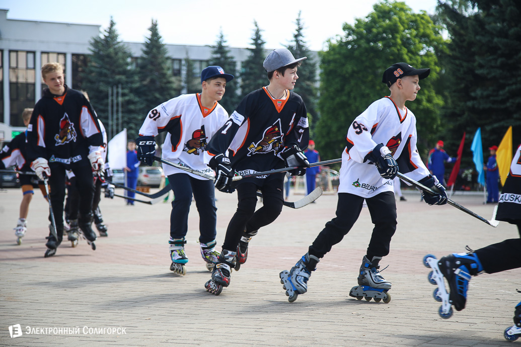 шествие спортсмены Солигорск