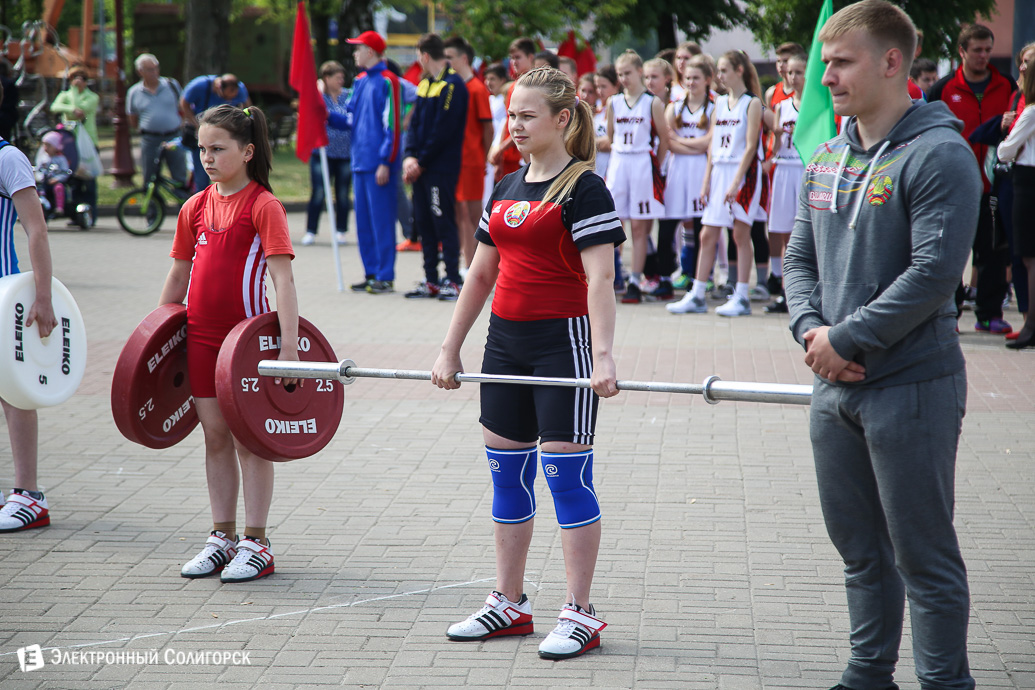 шествие спортсмены Солигорск