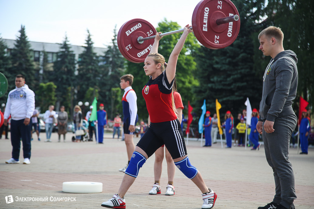 шествие спортсмены Солигорск
