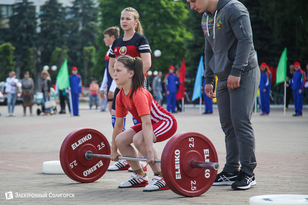 шествие спортсмены Солигорск