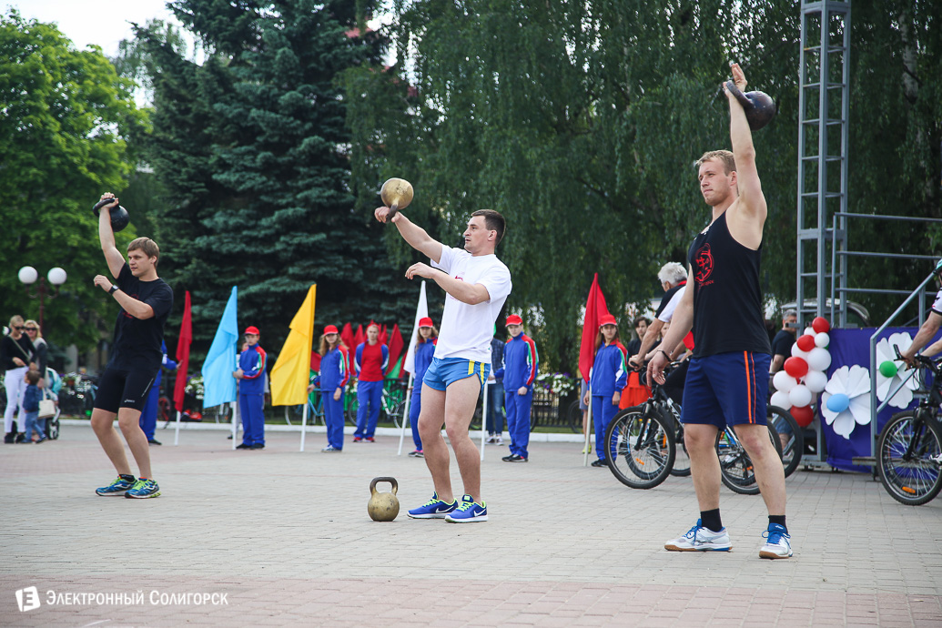 шествие спортсмены Солигорск