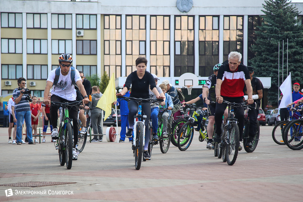 шествие спортсмены Солигорск