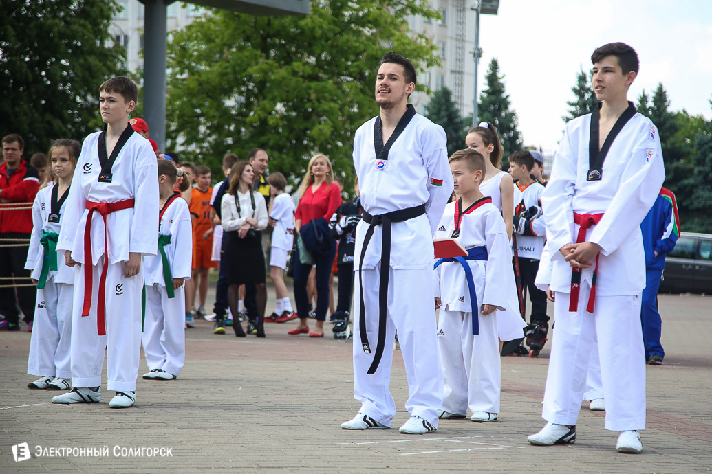 шествие спортсмены Солигорск