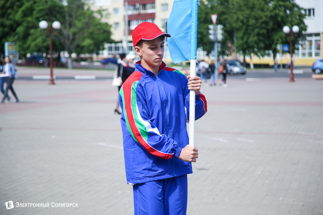 шествие спортсмены Солигорск