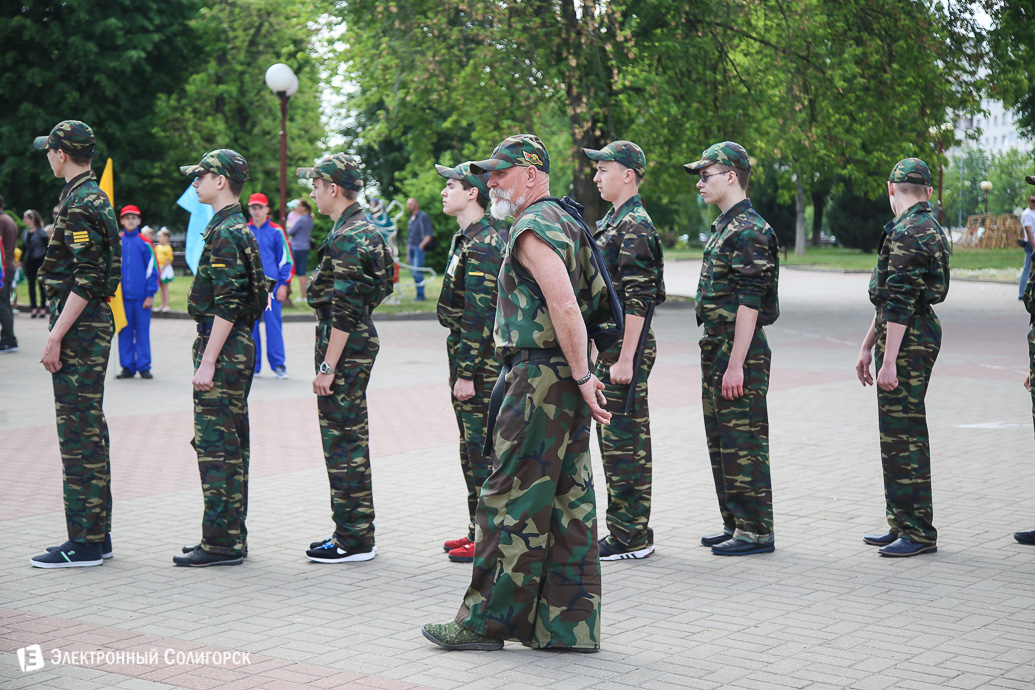 шествие спортсмены Солигорск