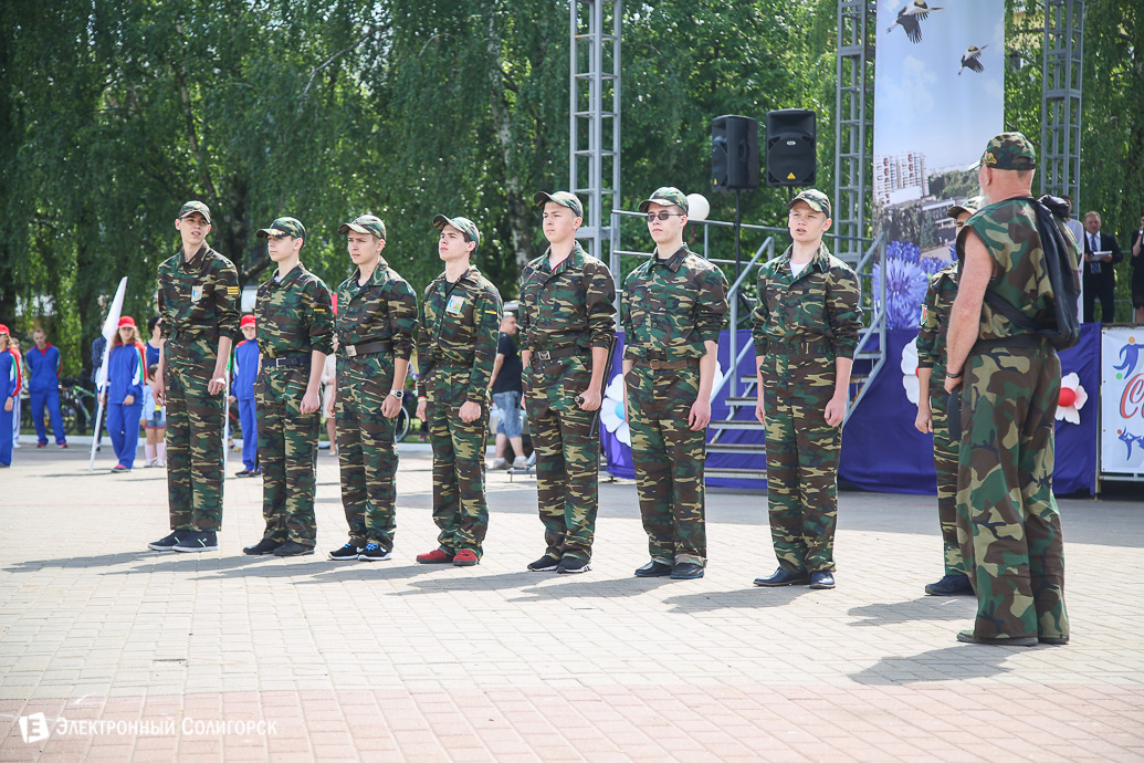 шествие спортсмены Солигорск