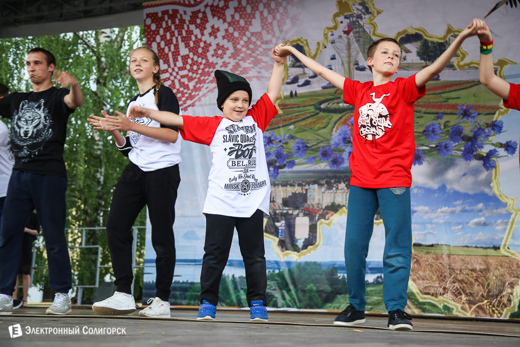 шествие спортсмены Солигорск