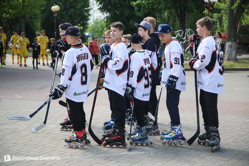 шествие спортсмены Солигорск