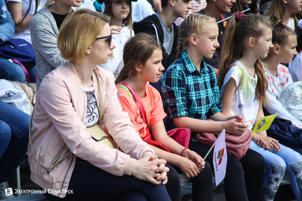 шествие спортсмены Солигорск