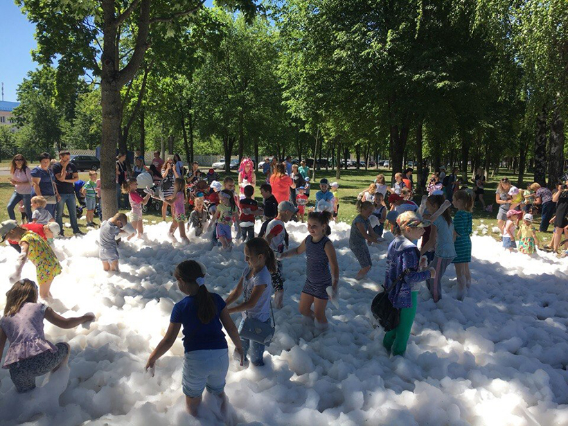 Солигорск пена парк