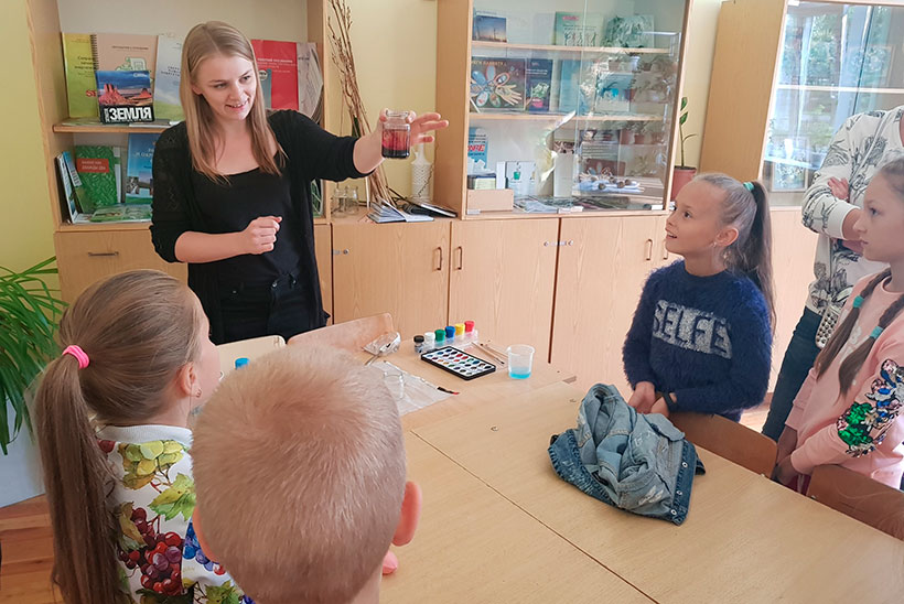 Эколого биологический центр 4 школа Солигорск