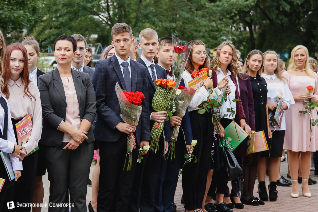 первое сентября в школах солигорска