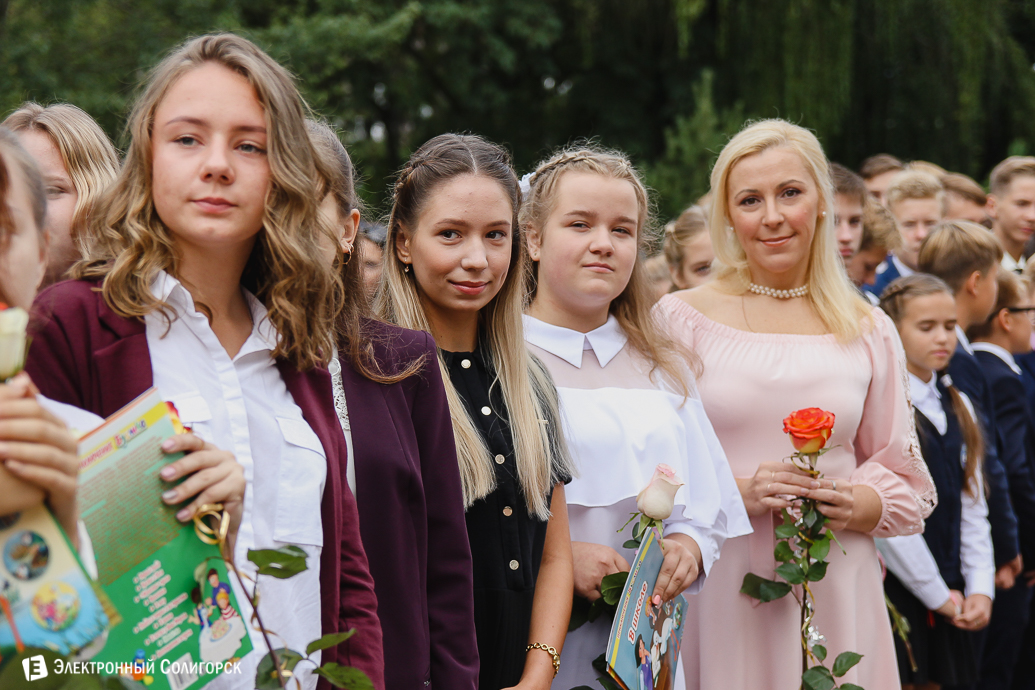 первое сентября в школах солигорска