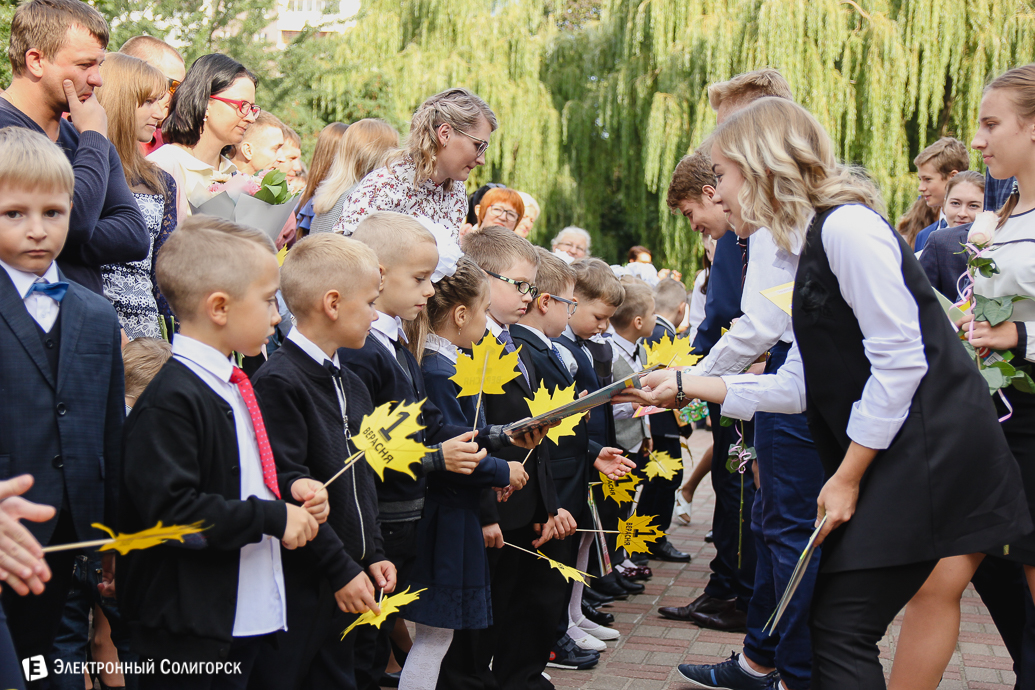 первое сентября в школах солигорска