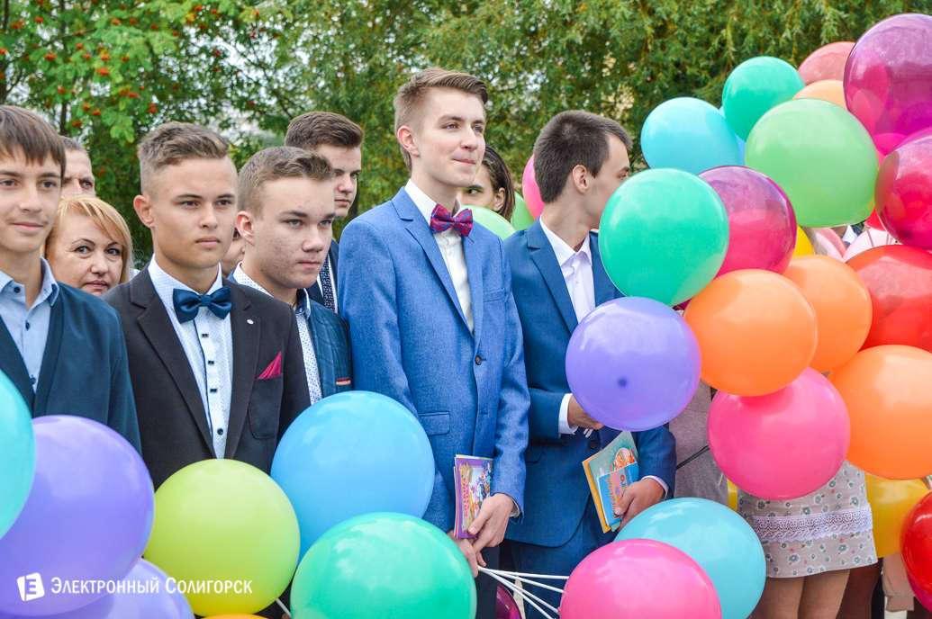 первое сентября в школах солигорска