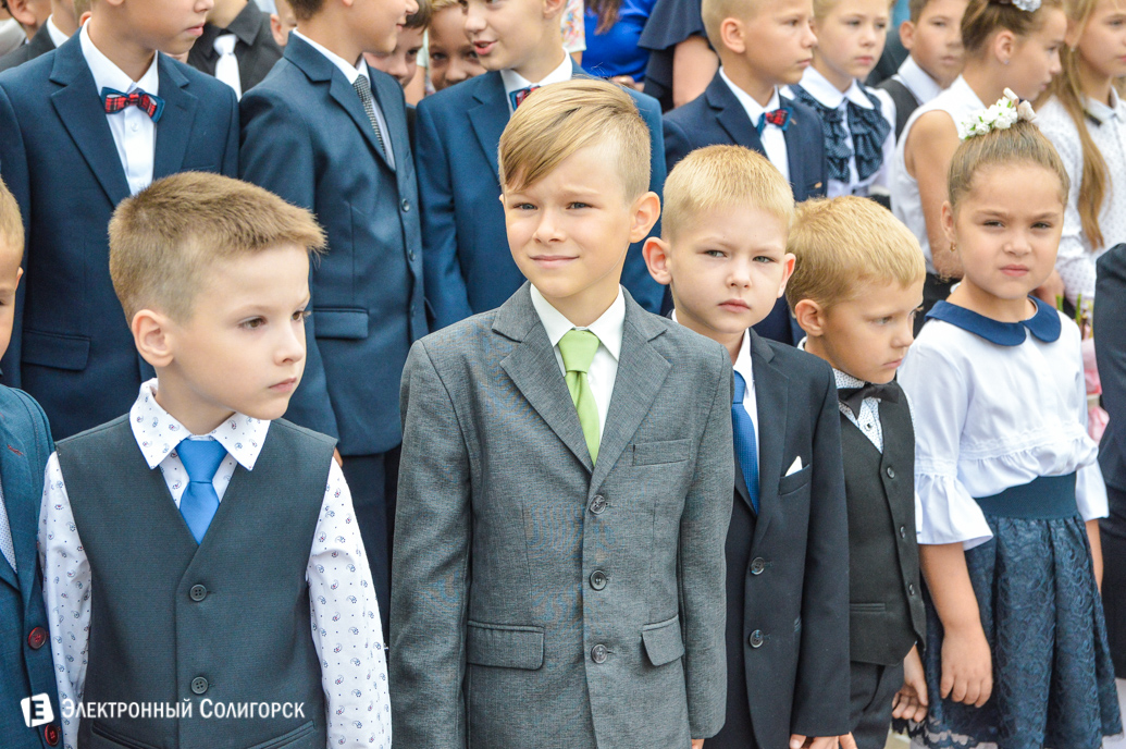 первое сентября в школах солигорска