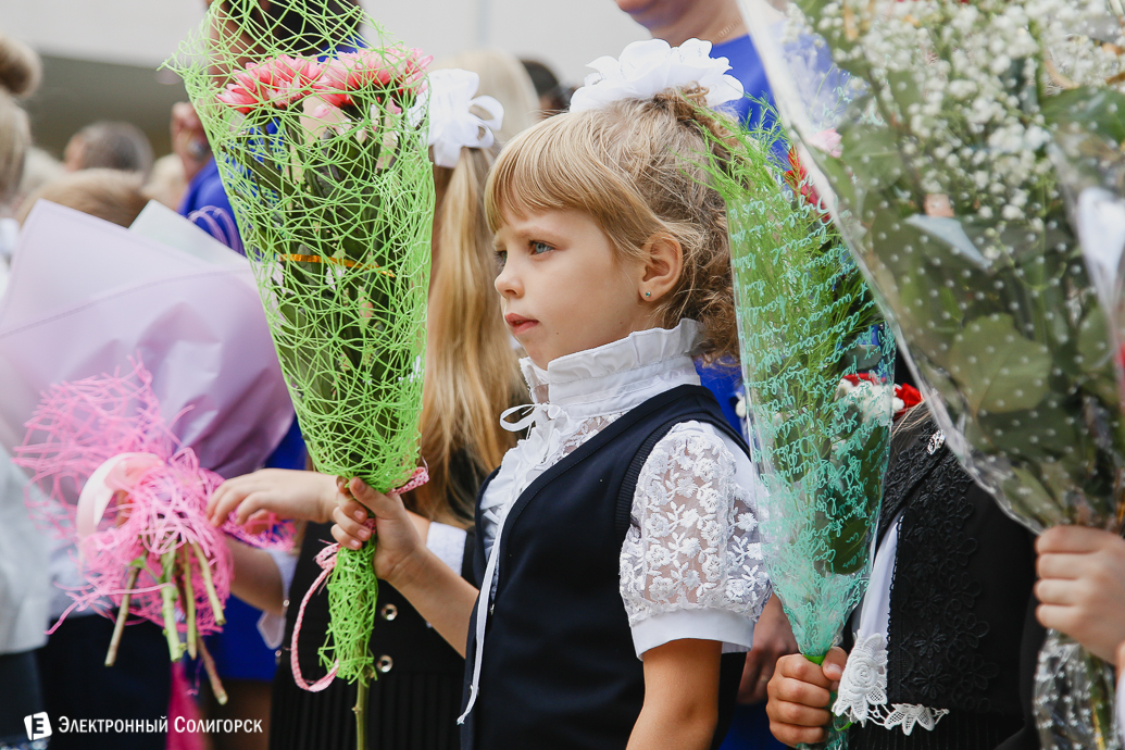 первое сентября в школах солигорска