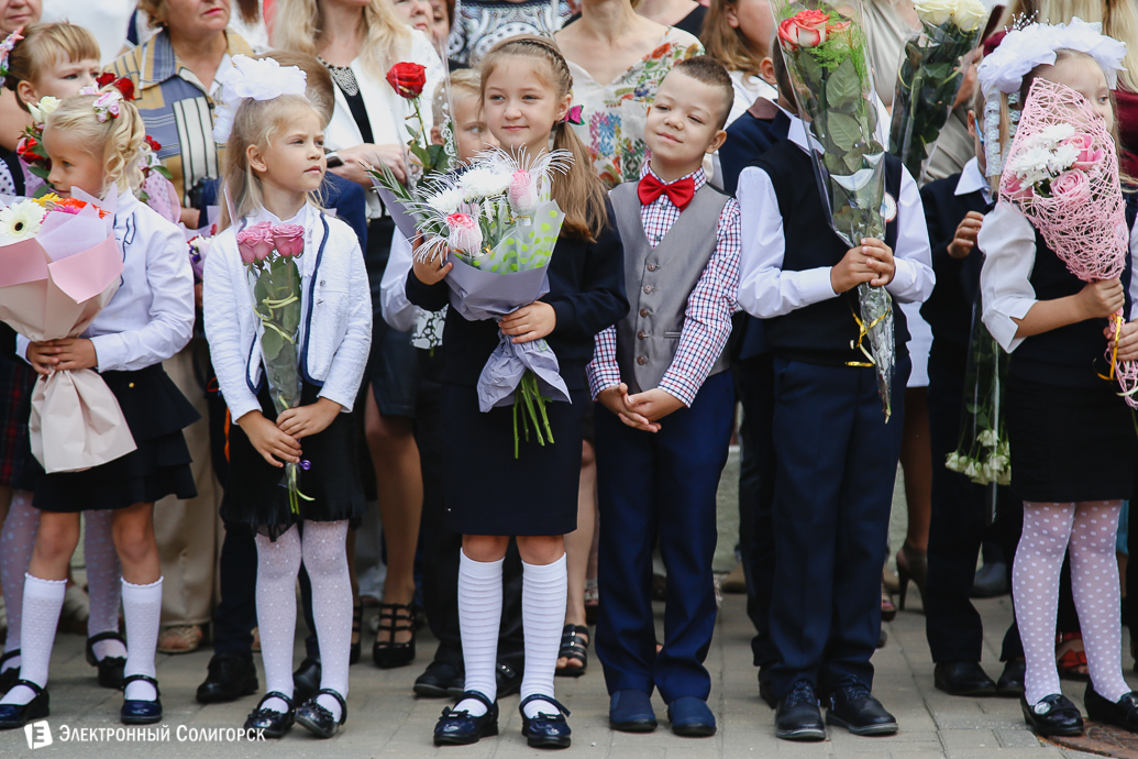 первое сентября в школах солигорска