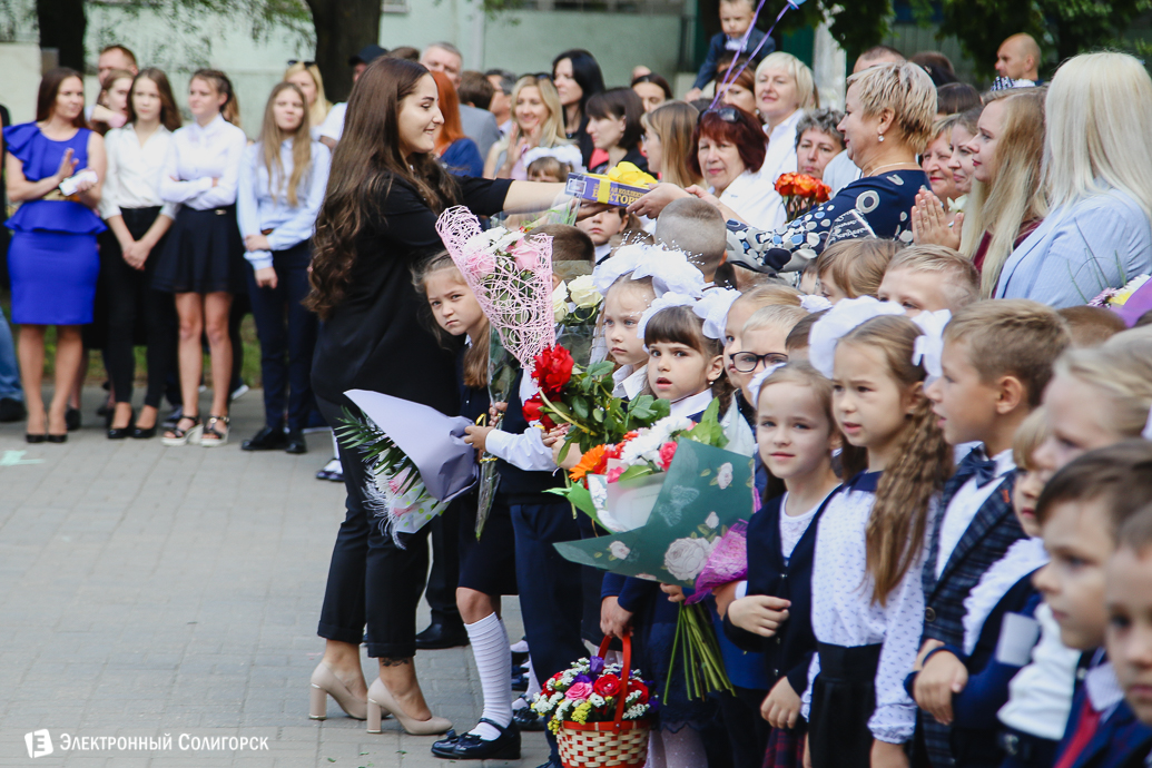 первое сентября в школах солигорска