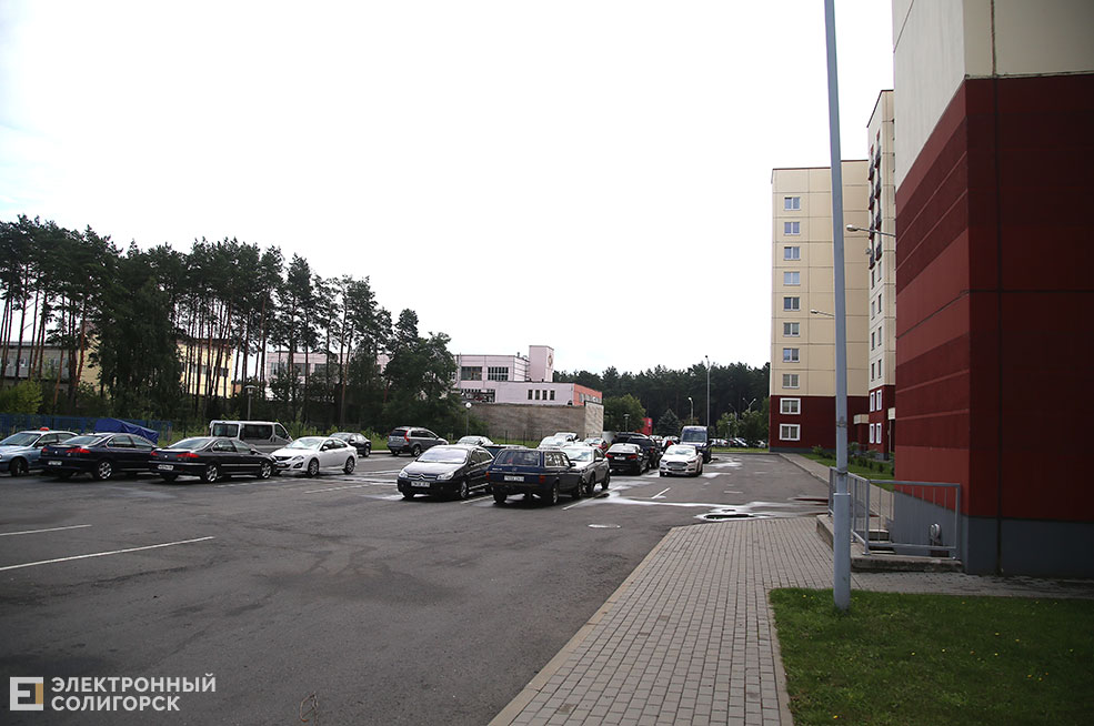 парковка Солигорск