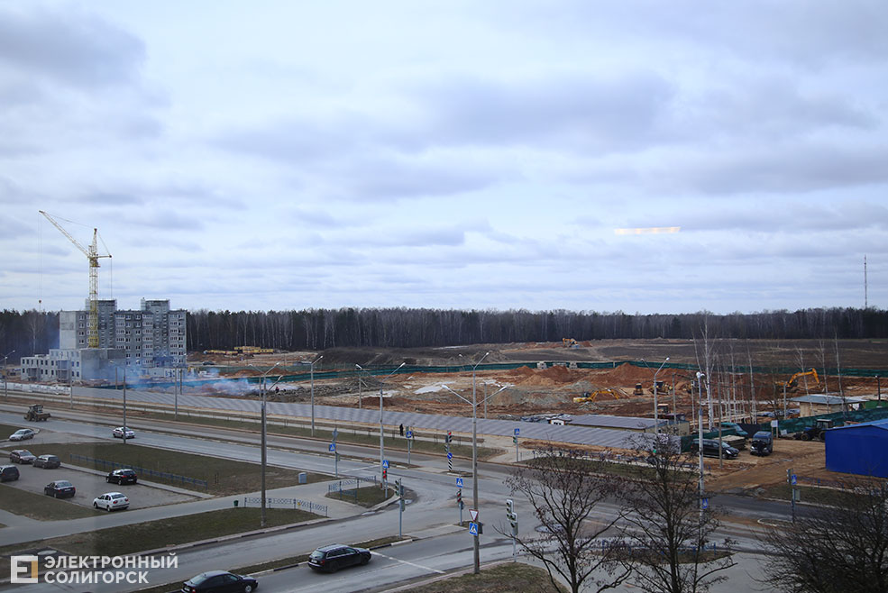 новый микрорайон Солигорск