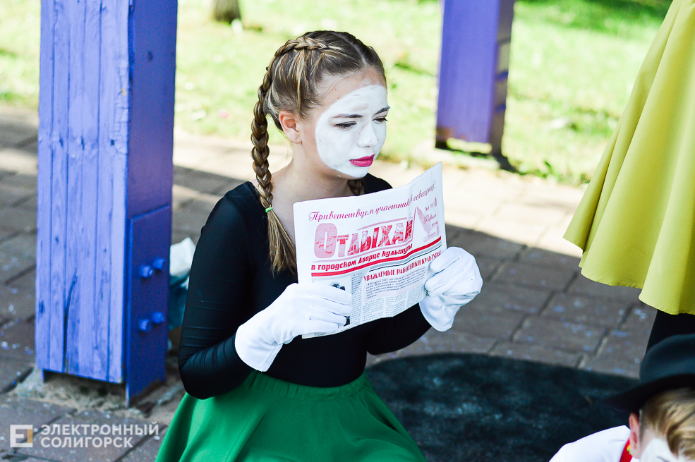 живые скульптуры солигорск