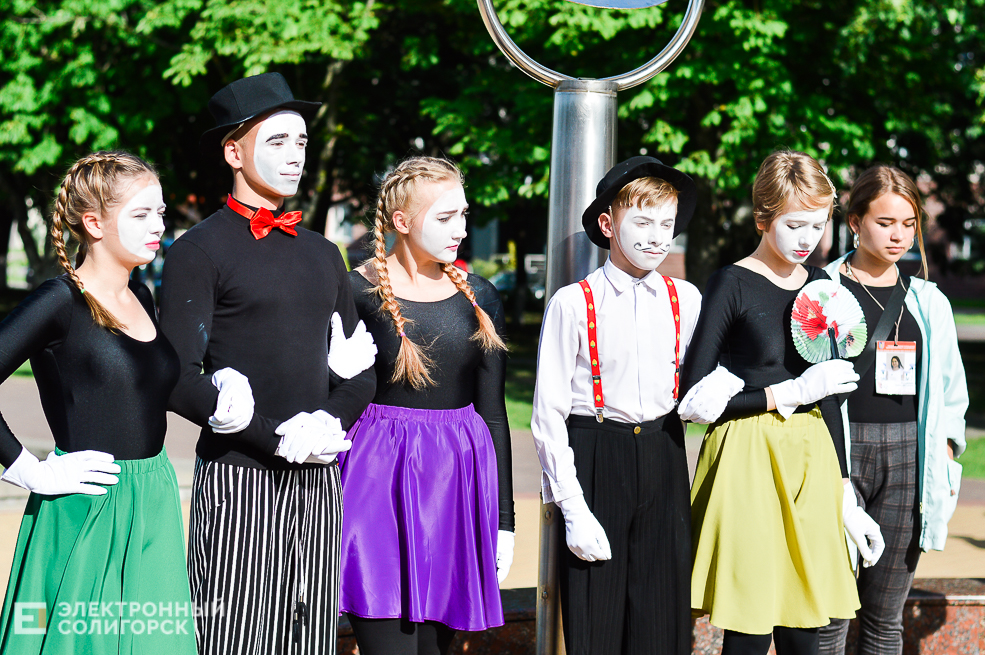 живые скульптуры солигорск