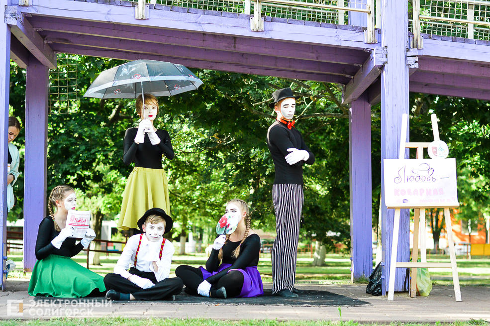 живые скульптуры солигорск