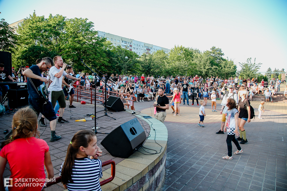 рок концерт Солигорск