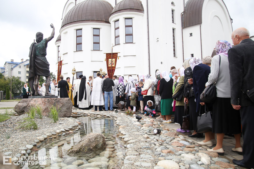 скульптура Иоанн предтеча солигорск