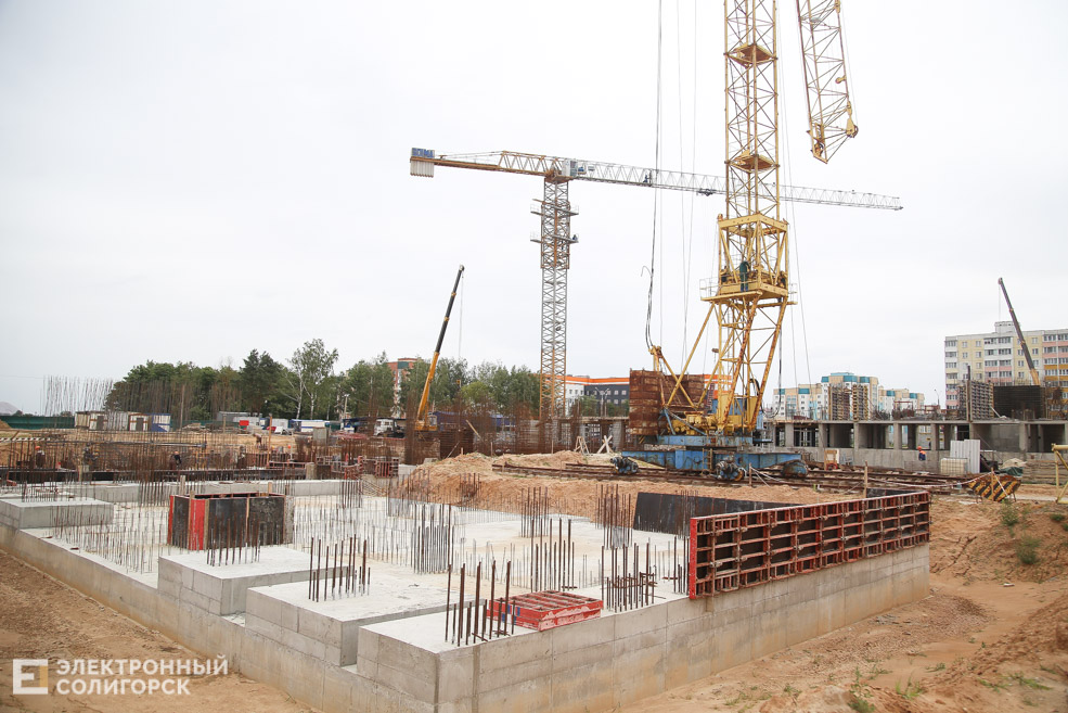 строительство дома для работников беларуськалия солигорск