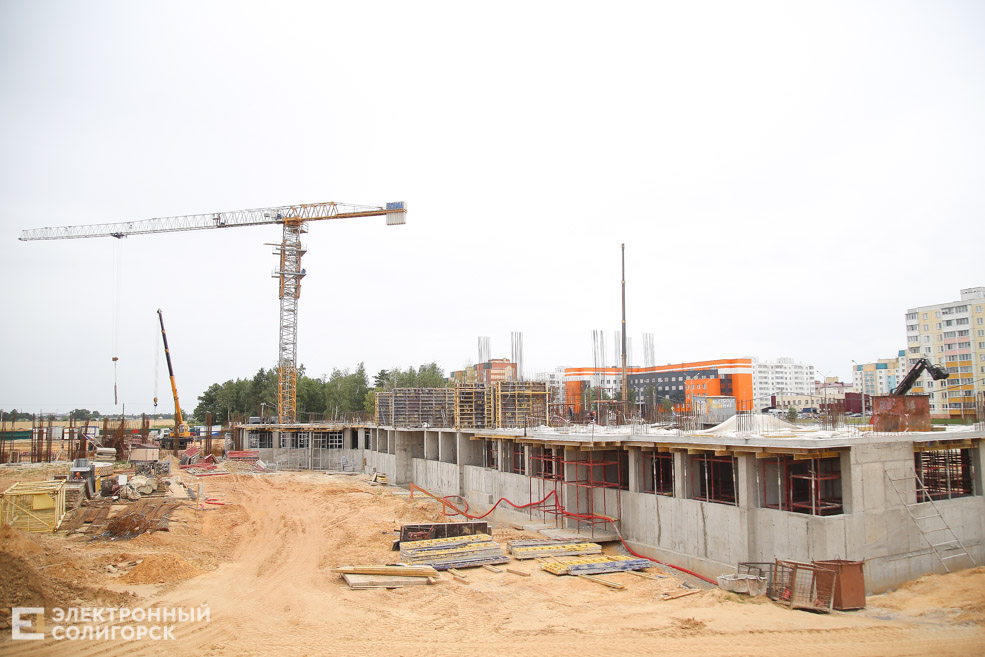 строительство дома для работников беларуськалия солигорск