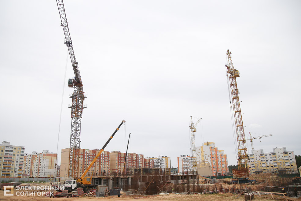 строительство дома для работников беларуськалия солигорск