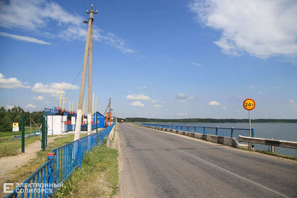 дамба солигорск дорога