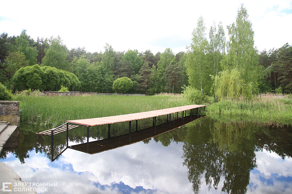 лягушатник солигорск мост