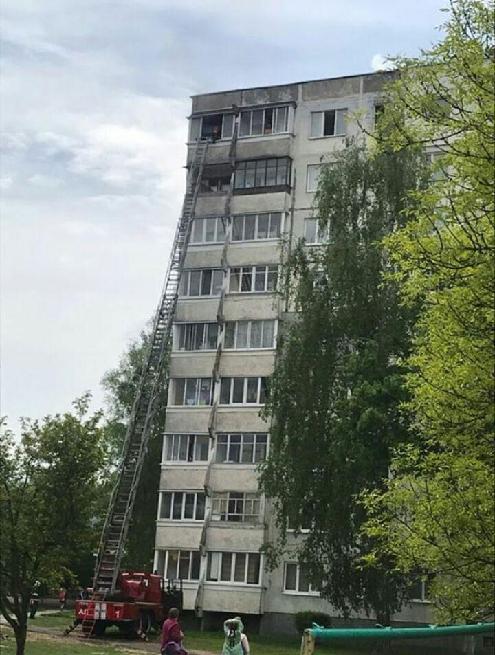 пожар солигорск