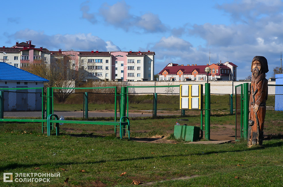 площадка выгул собак солигорск