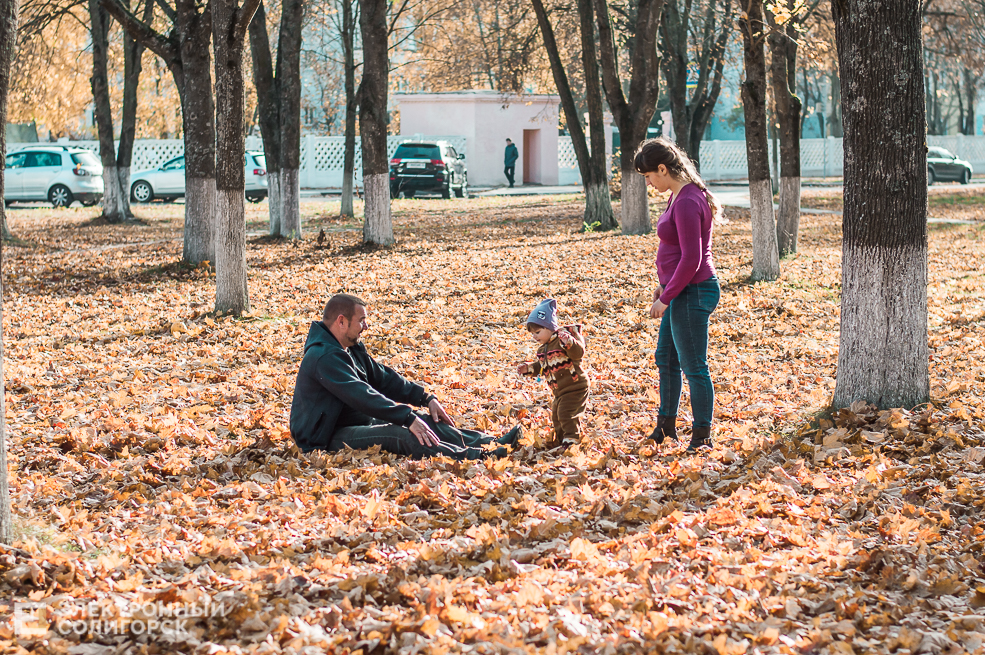 Осень в Солигорске