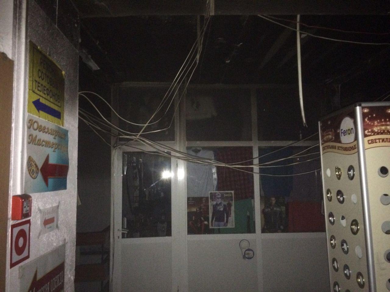 Пожар в Солигорске