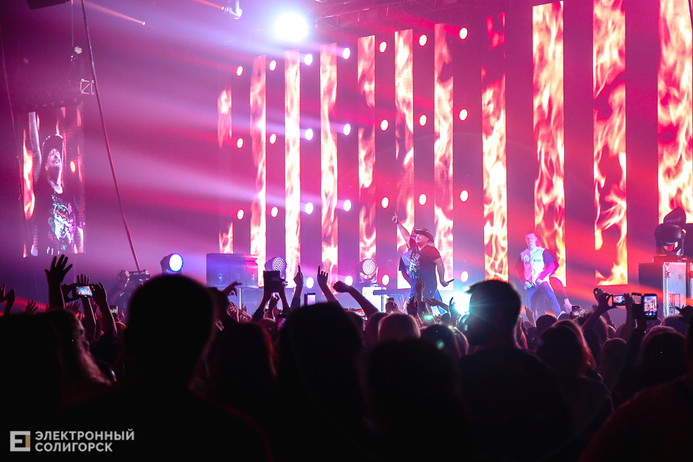 Группа Руки вверх выступила в Солигорске