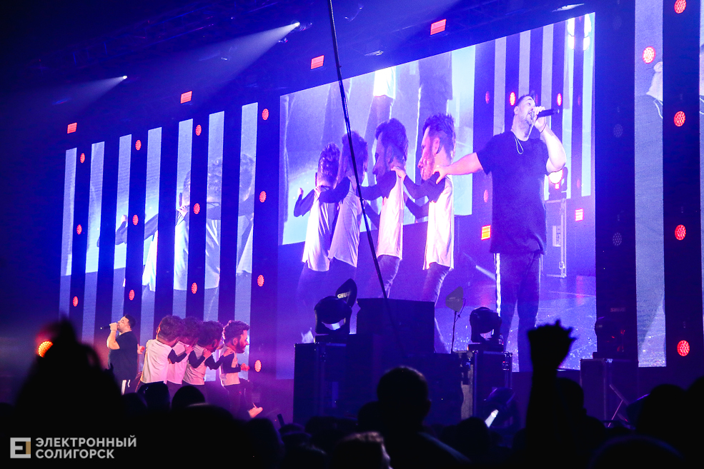 Группа Руки вверх выступила в Солигорске