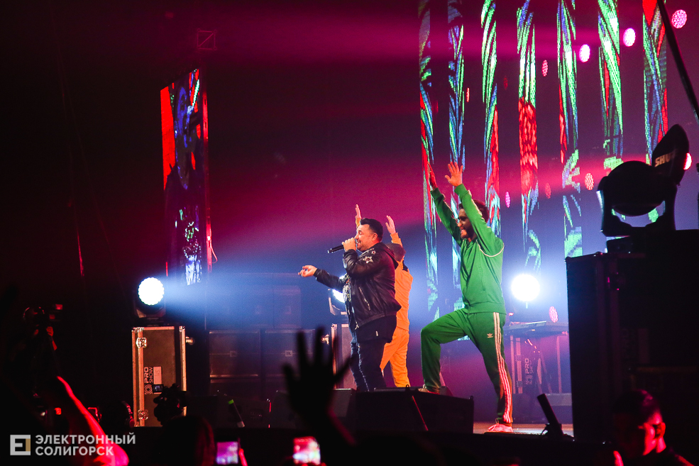 Группа Руки вверх выступила в Солигорске