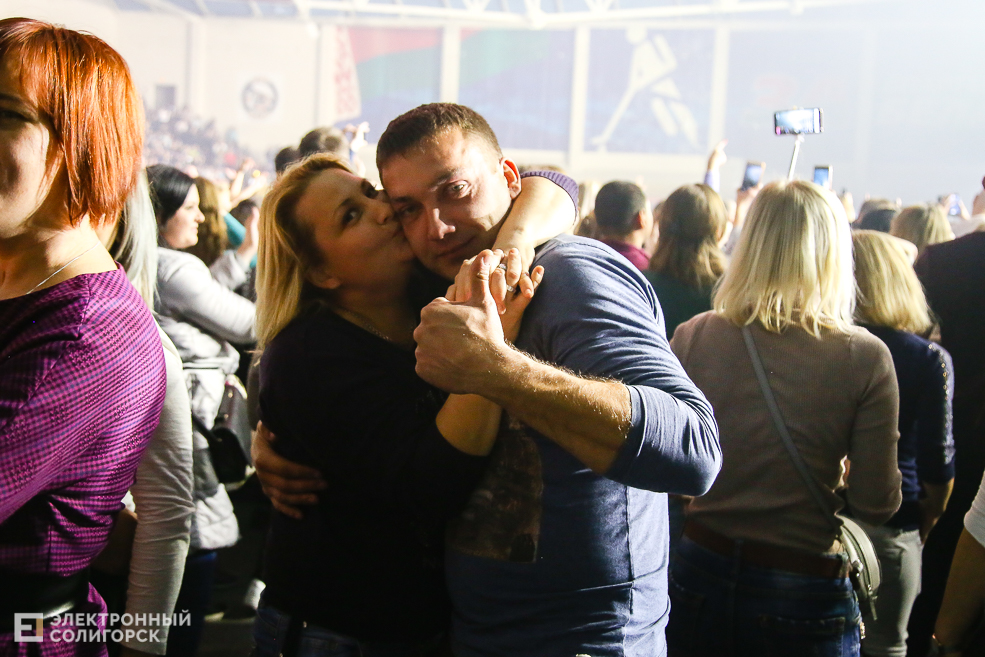 Группа Руки вверх выступила в Солигорске