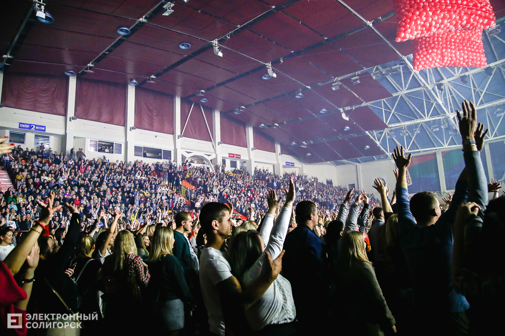 Группа Руки вверх выступила в Солигорске