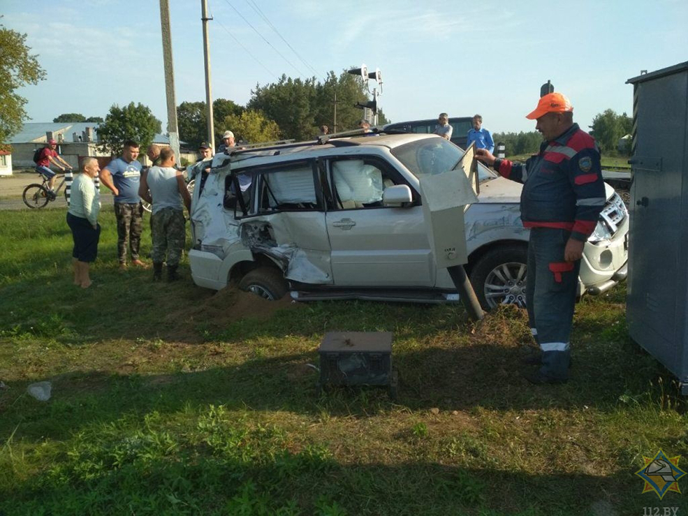 Попал под поезд Солигорск-Осиповичи