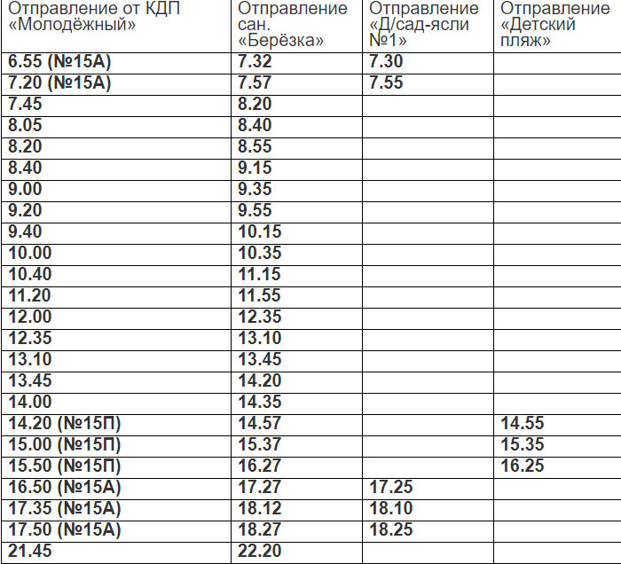 расписание автобусов солигорск