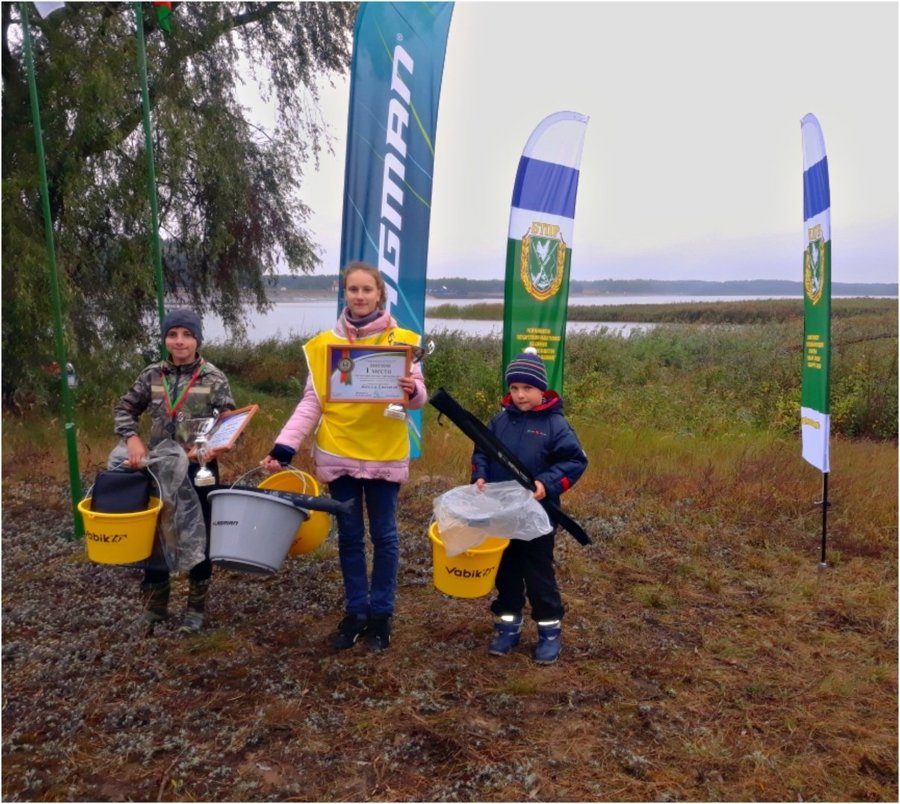 Соревнование по рыбной ловле на Солигорском водохранилище